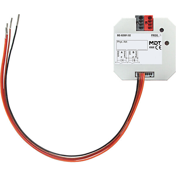 MDT technologies Tasterschnittstelle 2-fach UP, potentialfrei BE-02001.02